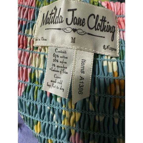 New MATILDA JANE Size M Good Hart FROM THE GARDEN Fifties Style DRESS A1386 - Picture 16 of 16